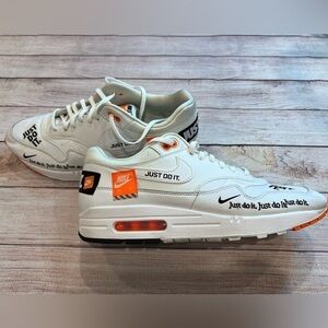 Nike Airmax 1 Just Do It Pack White Men’s Size 11 Air Max 1 EUC